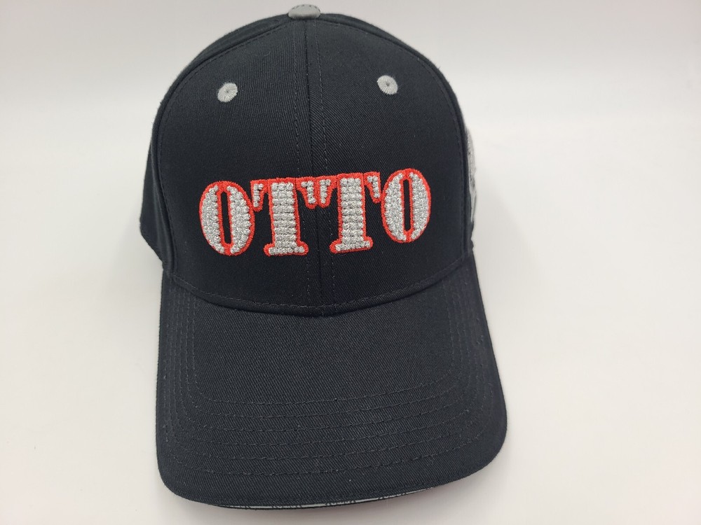 Otto Cap Collection 25th Anniversary Adjustable Hat Baseball Dad Men Women Black