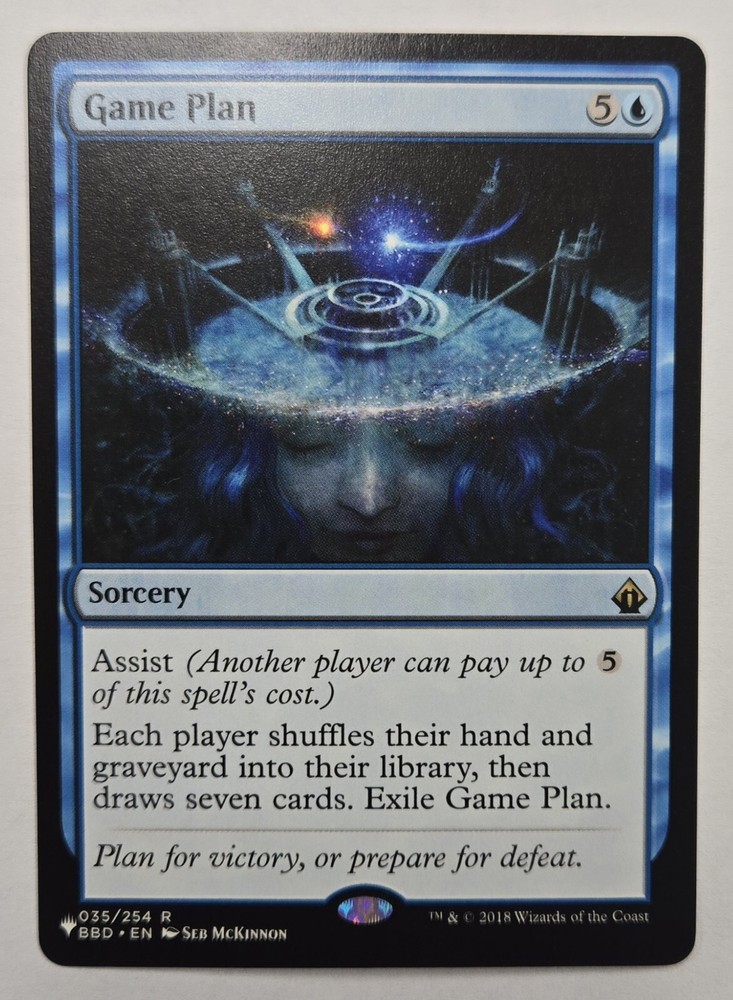 Game Plan - The List Reprints Regular
