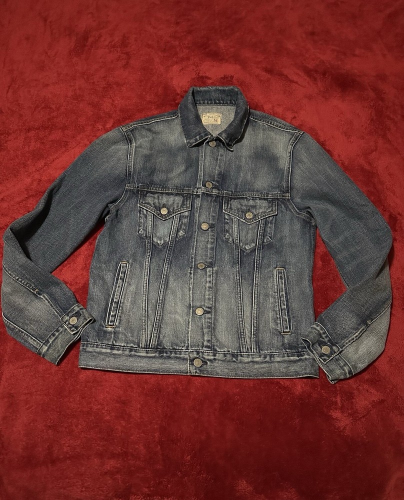 Vintage Polo Ralph Lauren Men’s Denim Jean Jacket (EXCELLENT CONDITION)
