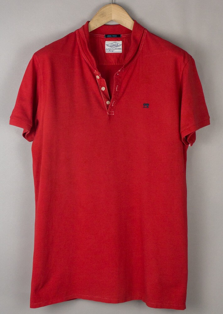 SCOTCH & SODA Men Polo Neck Cusual T-Shirt Size XL