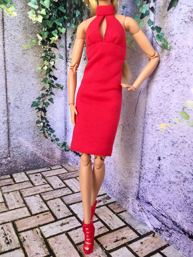 BQ-SCARLET – Bodycon Halter Dress for 11.5