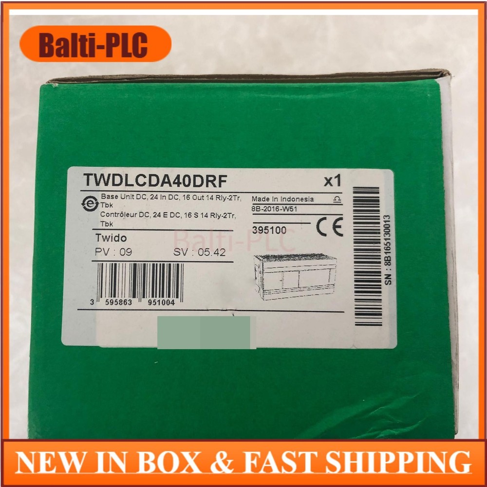 SND TWDLCDA40DRF PLC Module  In Box Fast Shipping US Free TAX