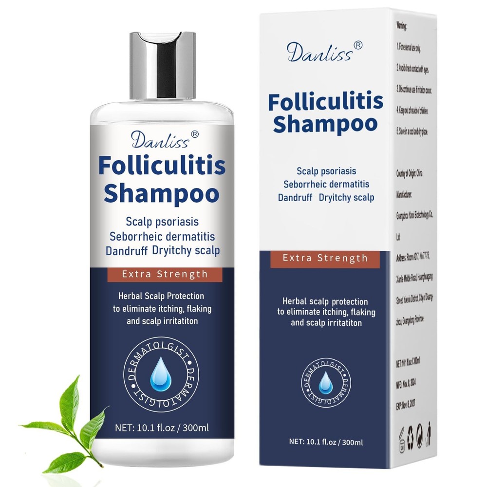 Sulfate-Free Anti-Fungal Shampoo for Folliculitis Prone Scalp