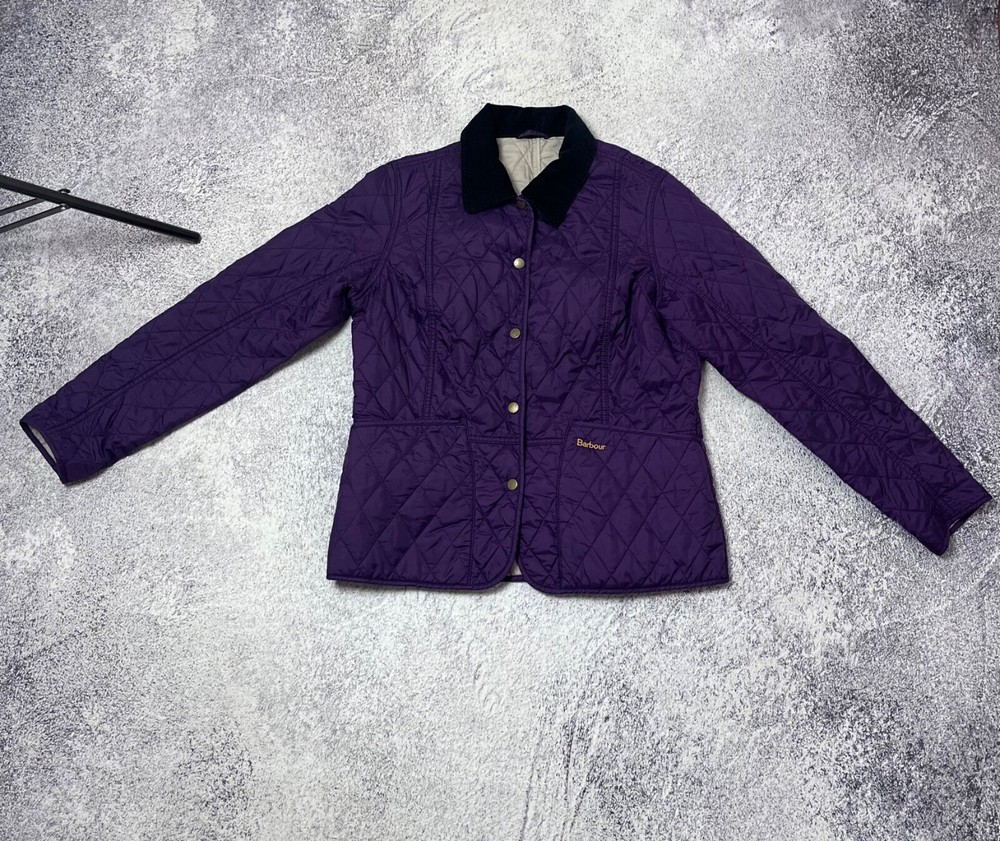 Women’s jacket Barbour purple size UK 14
