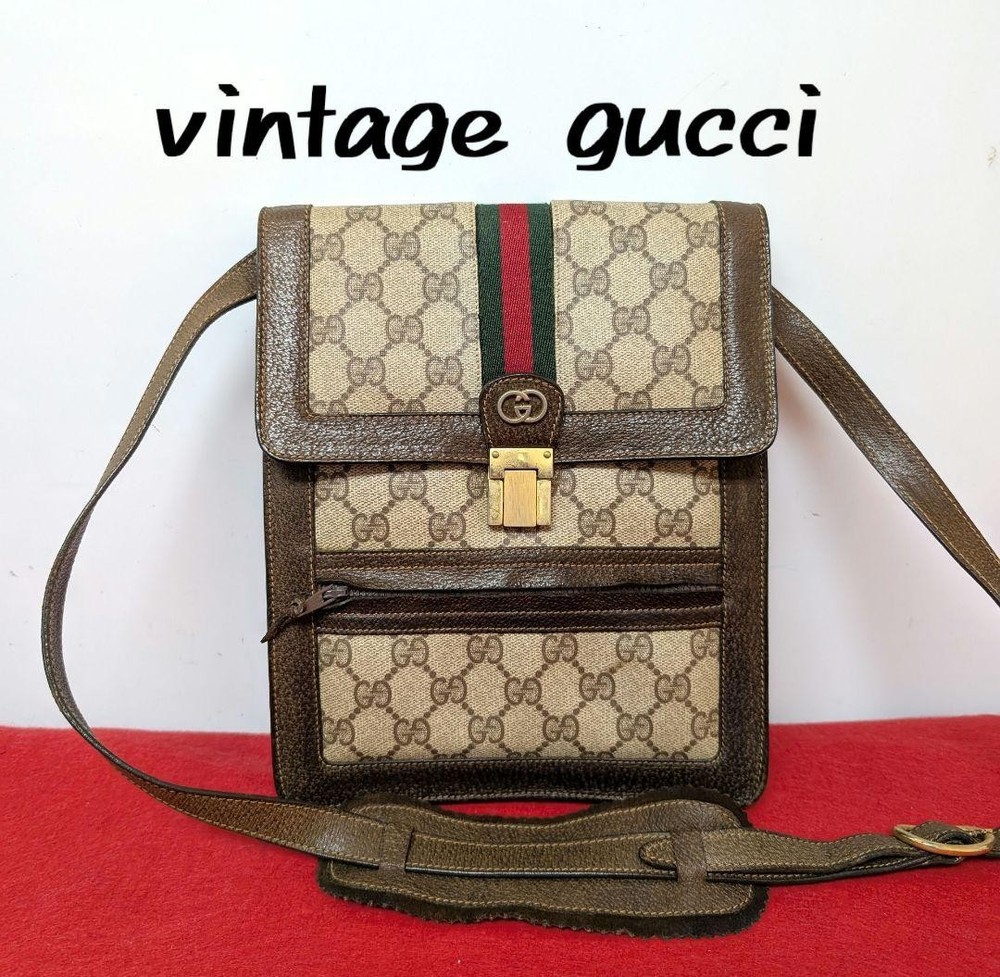Vintage Gucci Sherry Line Shoulder Bag in Excellent Rare Condition