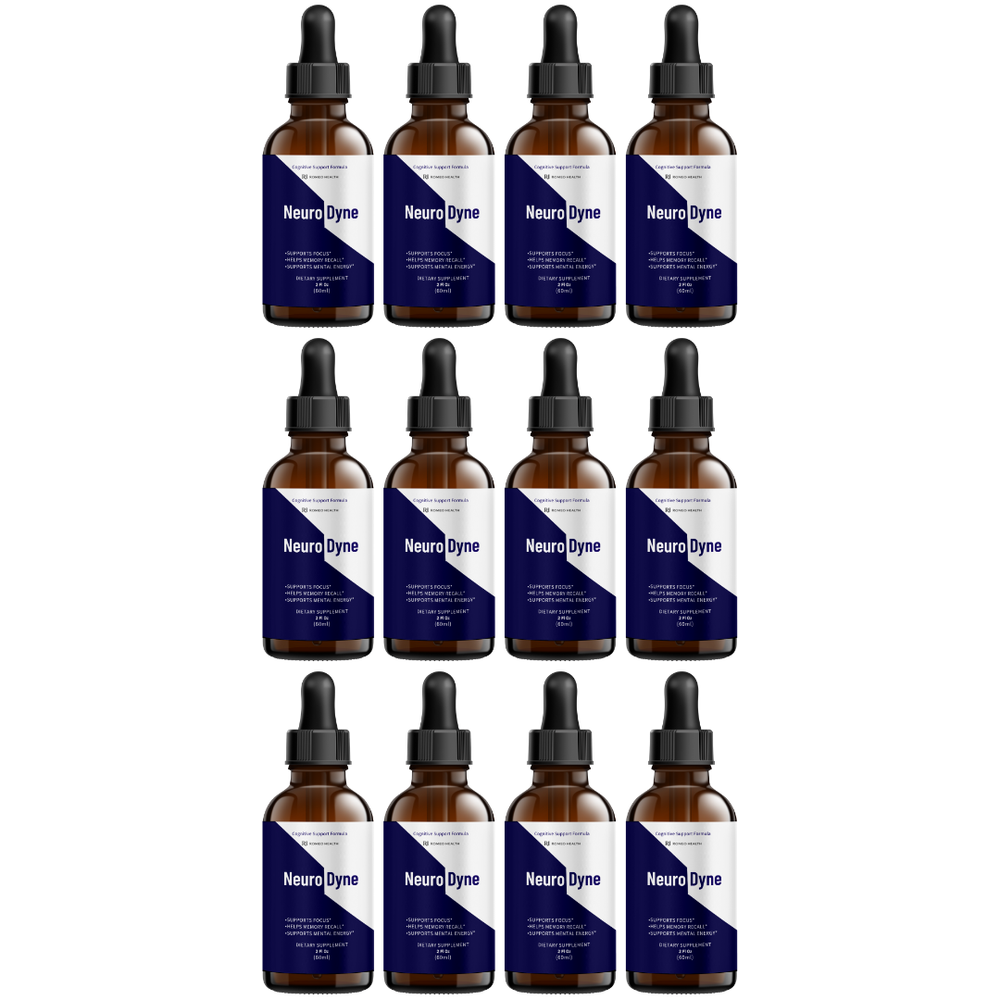 Neurodyne Drops Advanced Nerve Health Support, Neuro Dyne (12 Bottle)