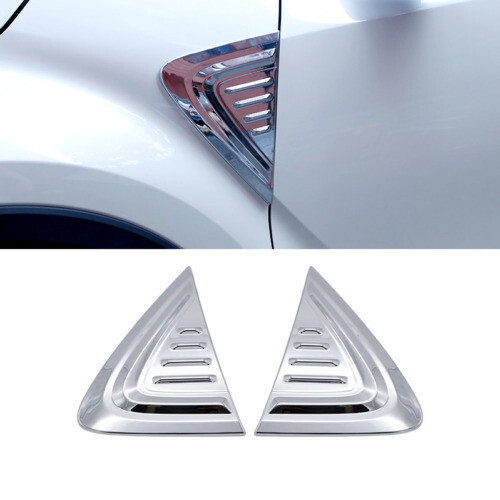 Mud Flaps Splash Guards Cover Trim For Toyota CHR C-HR 2018-2022 Chrome Silver