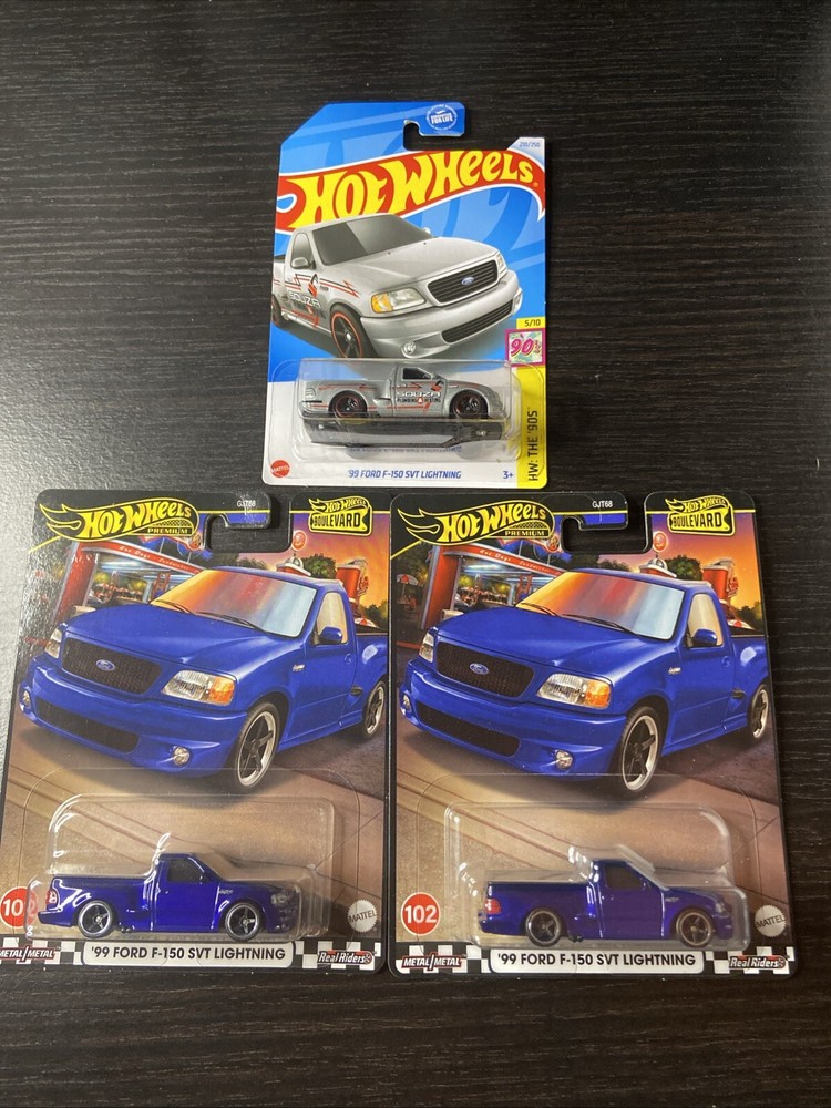 2024 Hot Wheels Ford F-150 SVT Lightning Premium Boulevard Edition
