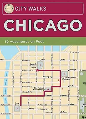 City Walks: Chicago: 50 Adventures On Foot - Cards, by Henry de Tessan - Good