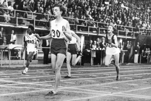 Marjorie Jackson Of Australia Wins Womens 100 Metres Final 1952 Old Photo