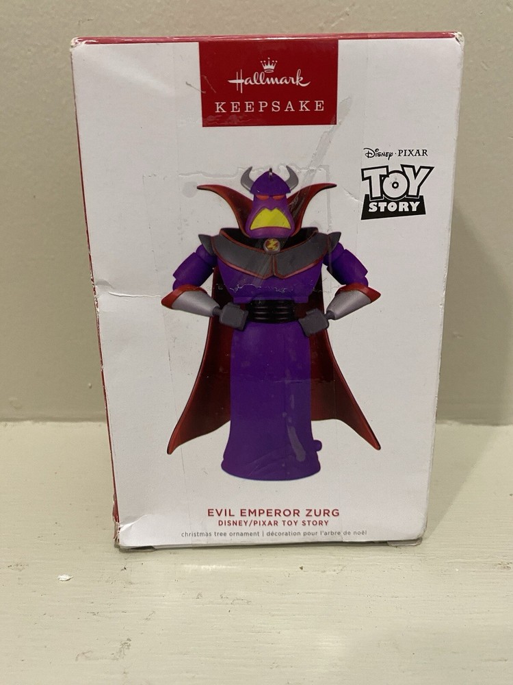 Hallmark 2022 Ornament Disney Pixar Toy Story Evil Emperor Zurg Light & Sound