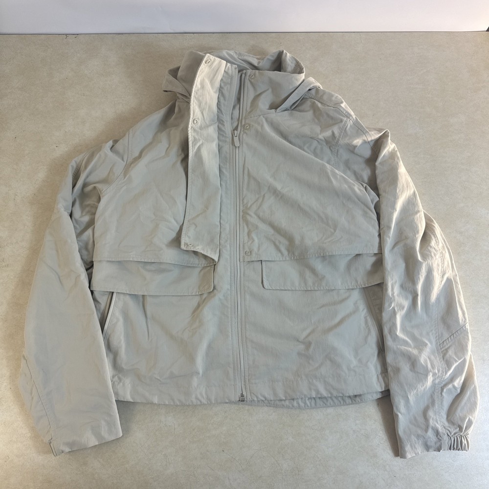 Lululemon Jacket Always Effortless Trench Hooded Windbreaker Size 10