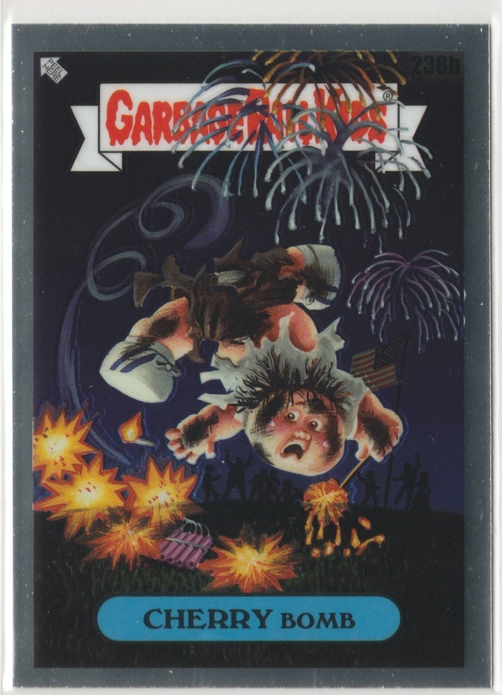 Cherry Bomb #238b Garbage Pail Kids GPK 2023 Chrome Series 6 CS6 Trading Card
