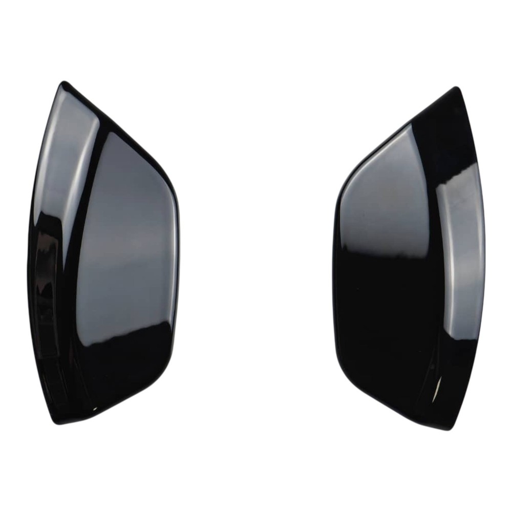 Abarth Xenon Washer Jet Cover PAIR Gloss Black 500 595 695 Headlight Front