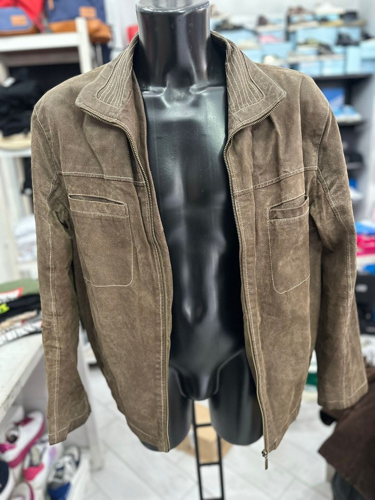 Vintage Brown Reward Leather Jacket for Men Size XL LLV491