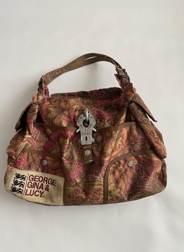 George Gina & Lucy Designer Shoulder Bag – Paisley Pattern GGL