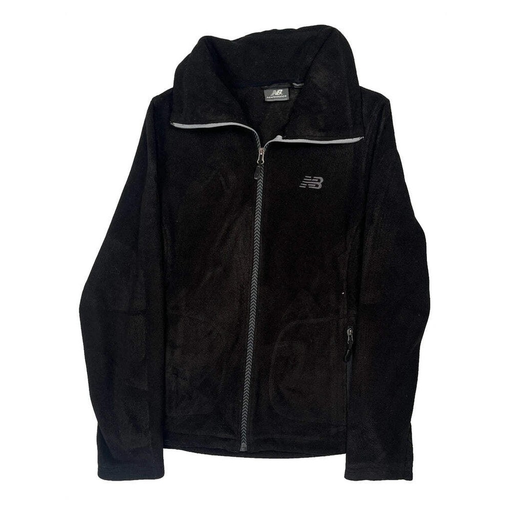 New Balance Fleece Jacket - Small Black Polyester