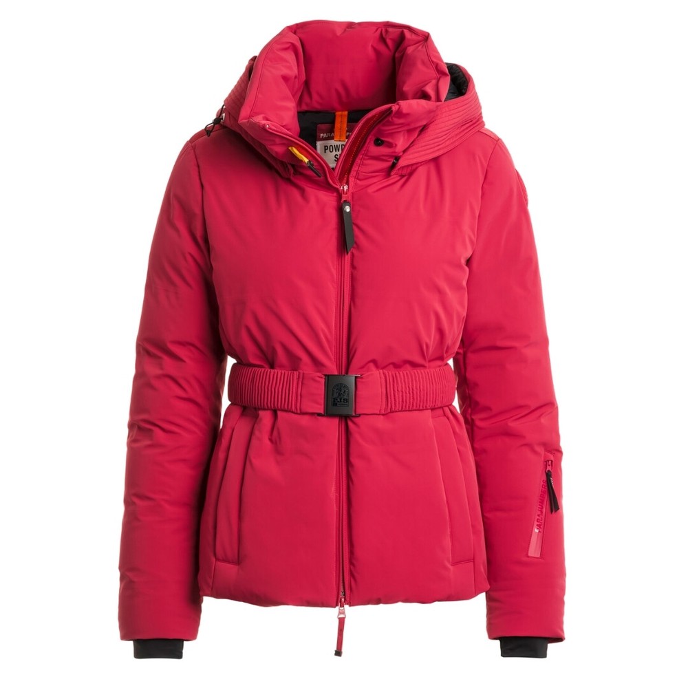 Parajumpers Abir Red Down Ski Jacket for Winter Warmth and Style
