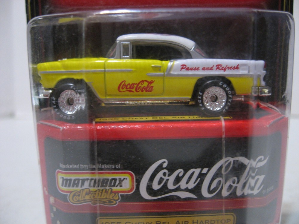 1955 Chevy Bel Air Hardtop Coca-Cola Collectible by Matchbox