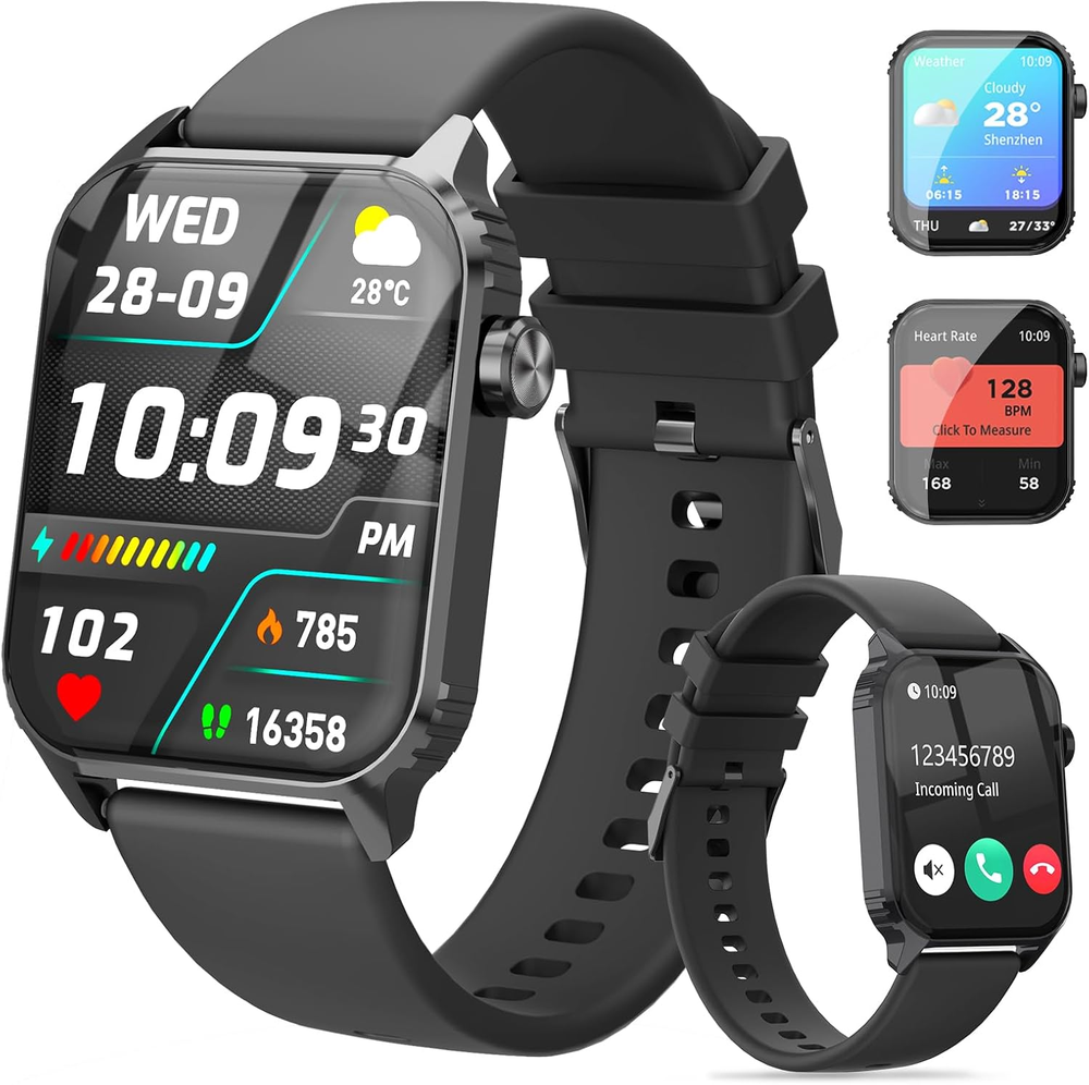 Smart Watch for Men, 120 Sports Modes Smartwatch with 1.83