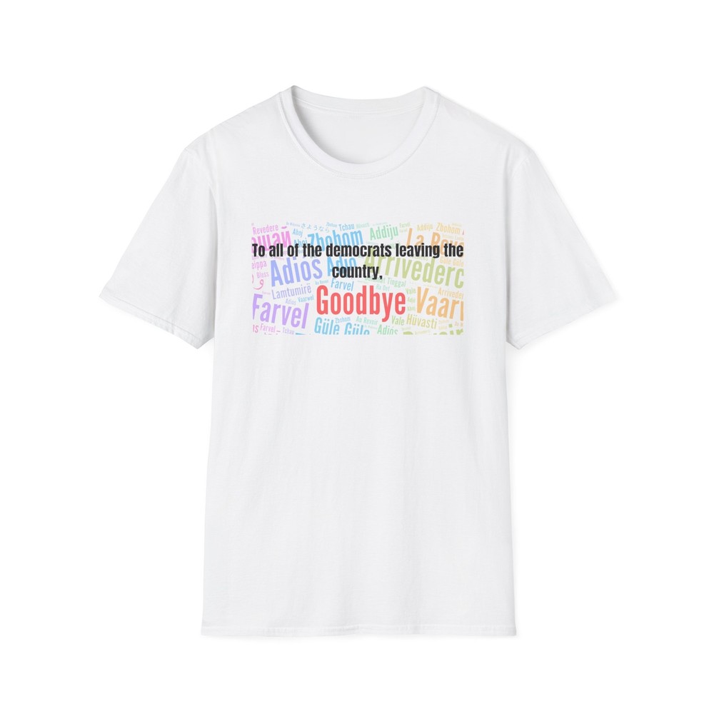 Funny Political Goodbye Tee for Trump Supporters - Republican Gift Unisex T-Shirt