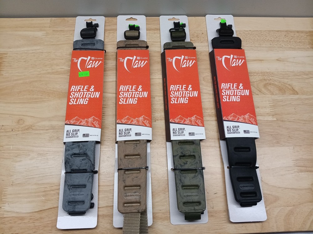 Quake The Claw Rifle & Shotgun Polymer Slings all Colors Variation Listings!