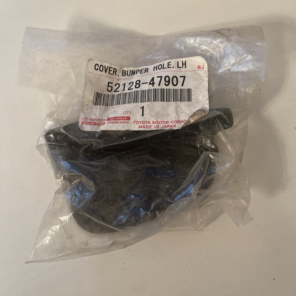 Genuine OEM Toyota 52128-47907 Driver LH Front Bumper Tow Hook Cover 12-15 Prius