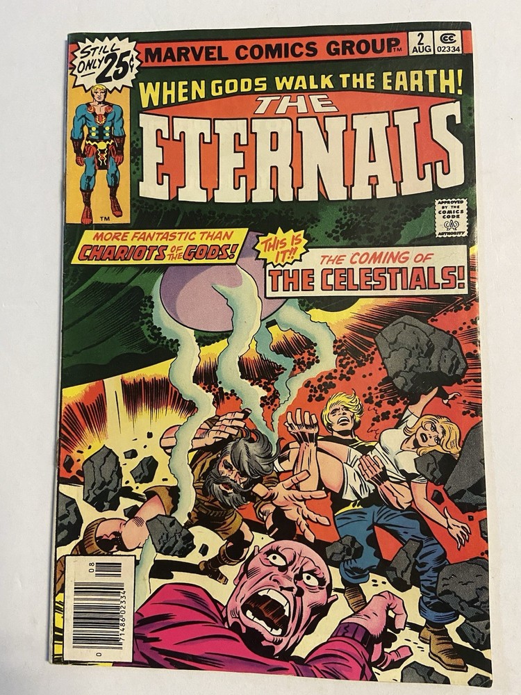 Eternals #2–7 Marvel Bronze Age Lot (1976–77) Jack Kirby Cosmic Series