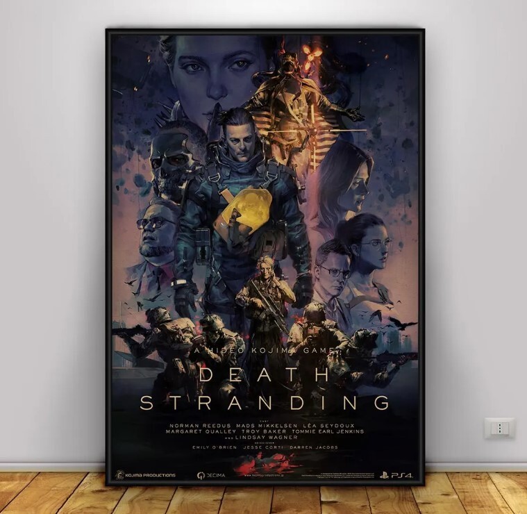 Death Stranding Game Wall Art Poster for Home Decor