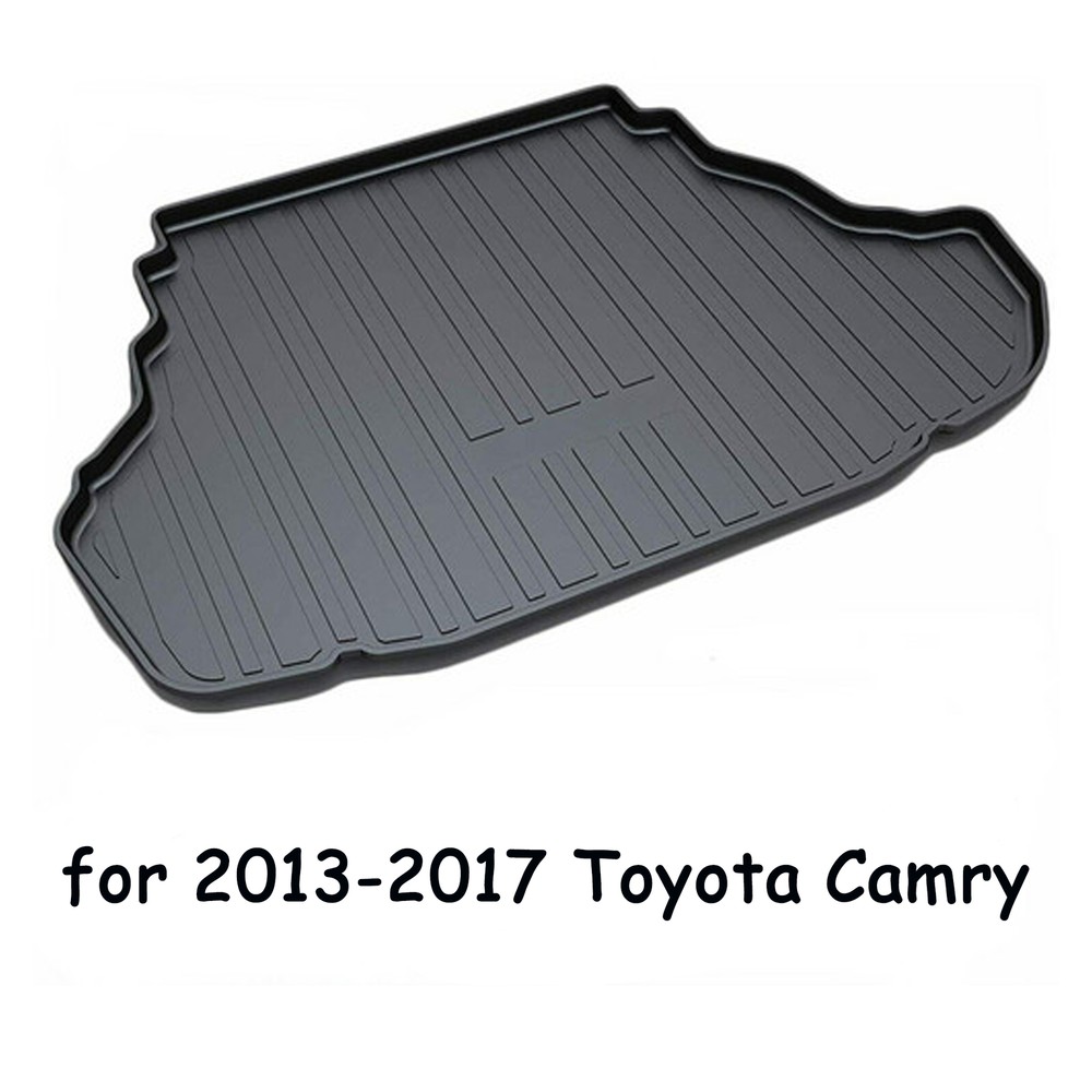 2013-2017 Toyota Camry Waterproof Rear Cargo Liner Mat Custom Fit Trunk Protection