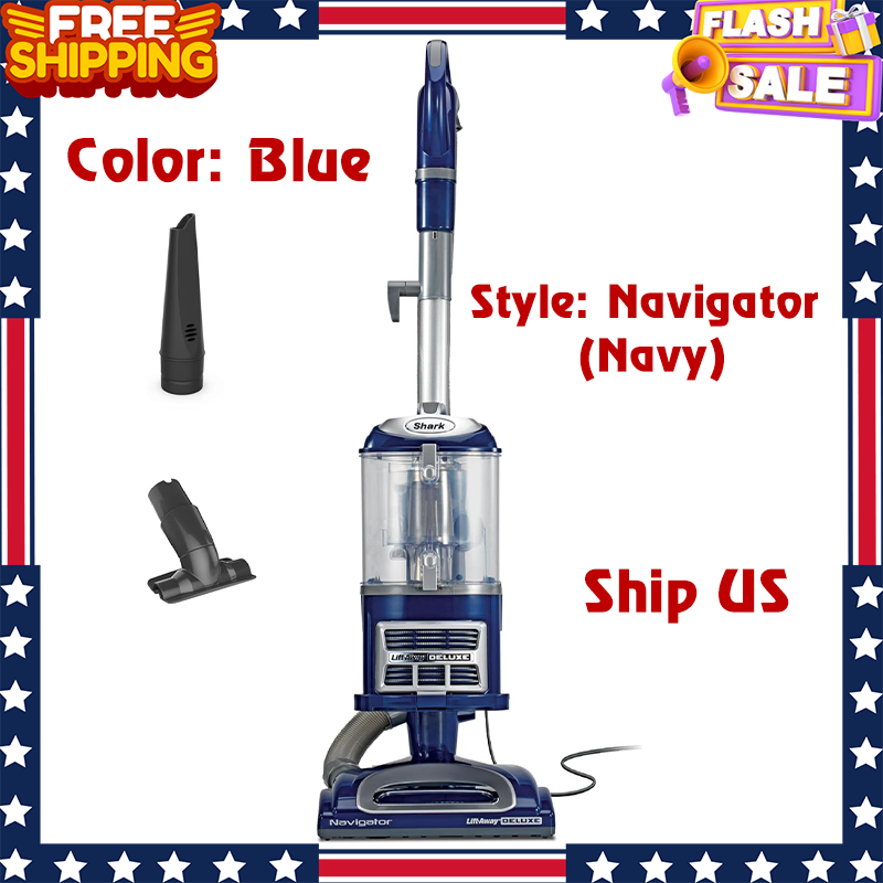 Shark Navigator Lift-Away Deluxe Upright Vacuum Anti-Allergen Seal Blue HEPA Vac