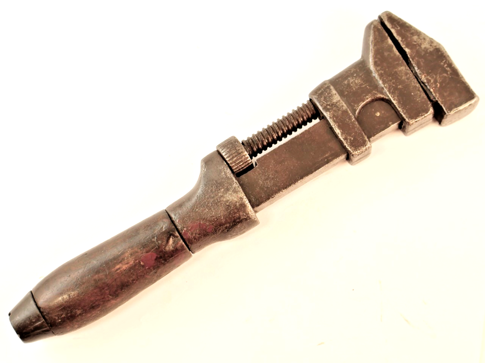 8.5” Girard Wrench Mfg. Co. Monkey Wrench / Mechanic / Vintage Hand Tool / MTT