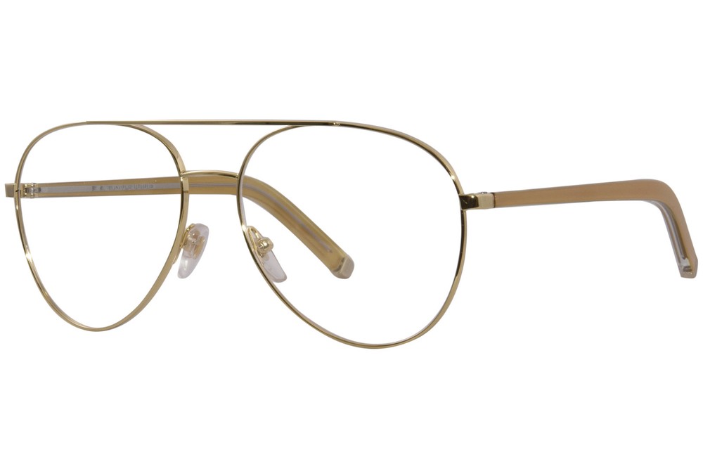 RetroSuperFuture Numero-34 E7Q/R Gold Pilot Eyeglasses 56mm FW17 Full Rim