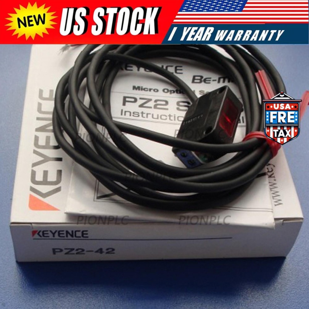 Keyence PZ2-42 Photoelectric Sensor PZ242 1PC New US Free TAX  US Free TAX