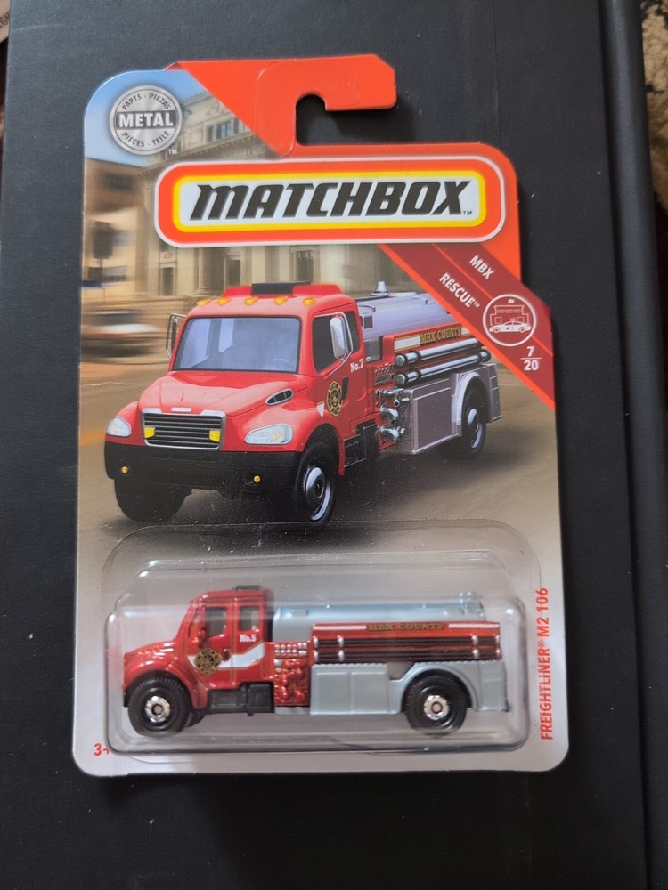 2018 Matchbox Freightliner MBX Rescue 7/20 48/100