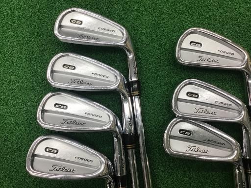 Titleist CB 710 Iron Set 4-9+PW Steel Shaft Right Handed R Flex Golf Clubs