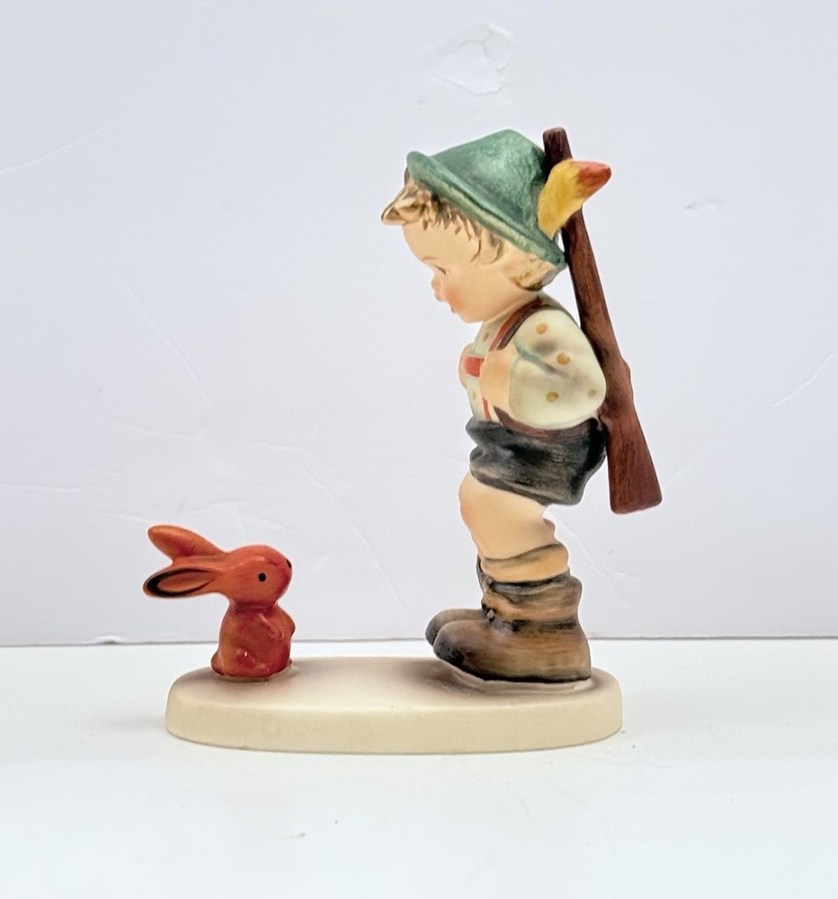 Vintage Hummel Sensitive Hunter Figurine 4.75in Tall 1960-72 TM6