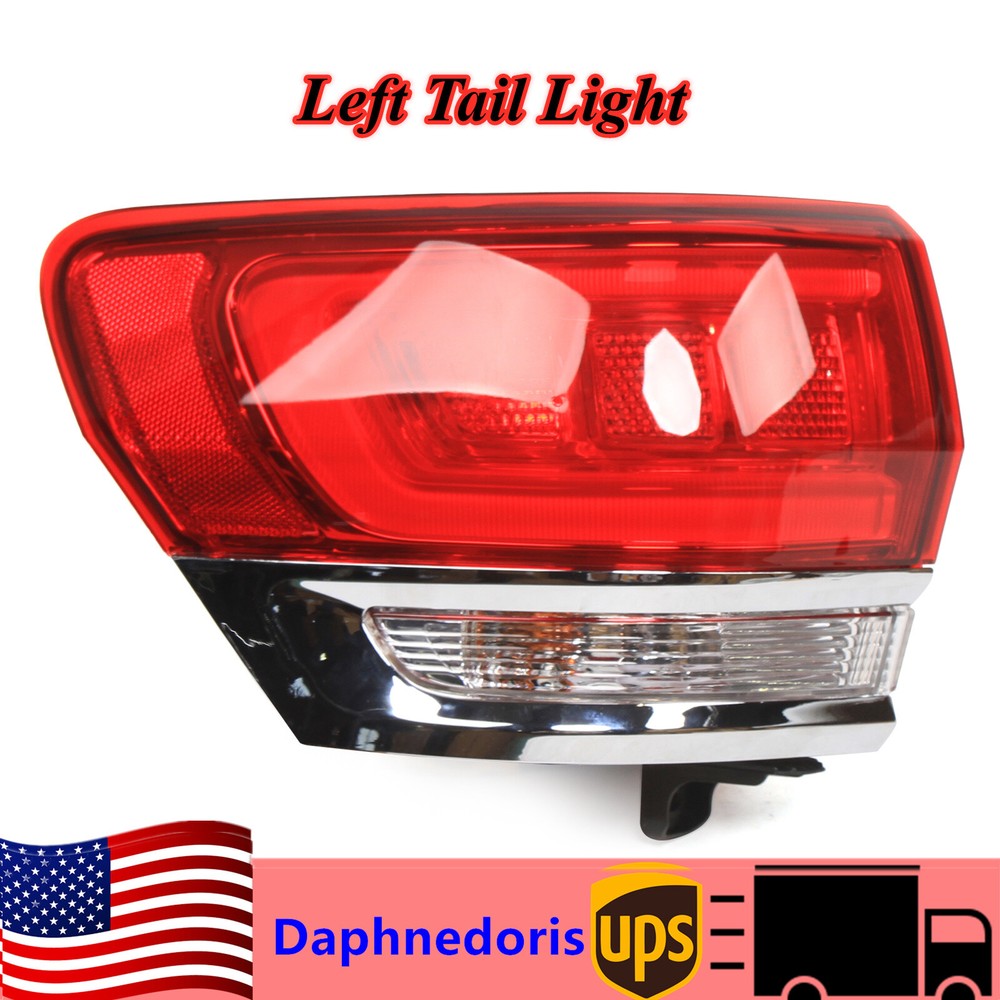 For Jeep Grand Cherokee 2014-2019 Left Side Outer Tail Light Rear Brake Lamp LH