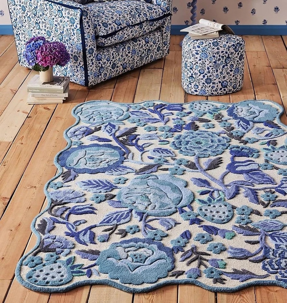 Rug Hand Tufted Wool Modern Design Rug Hand tufted Carpet Rug fo living room