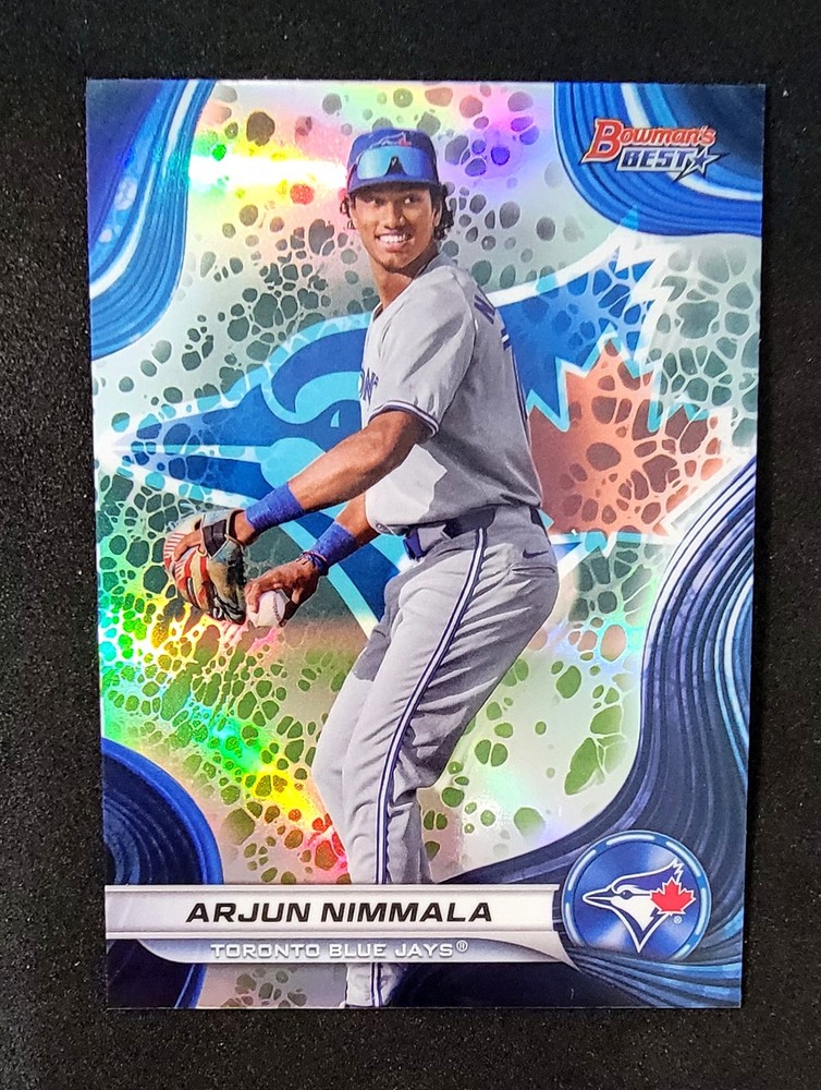 2024 Bowman's Best #TP-29 Arjun Nimmala Prospects Refractors