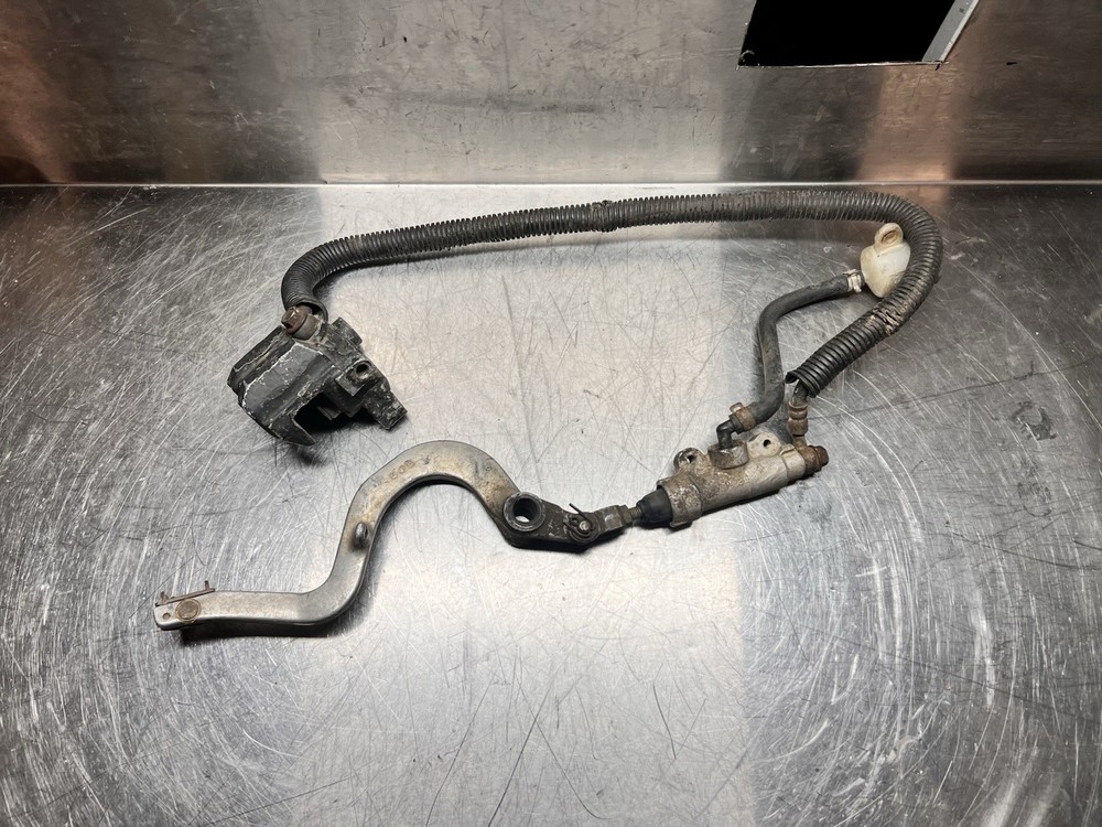 Yamaha YZ250 YZ 250 Rear Brake Master Cylinder Lever Oem Original 1989 Genuine