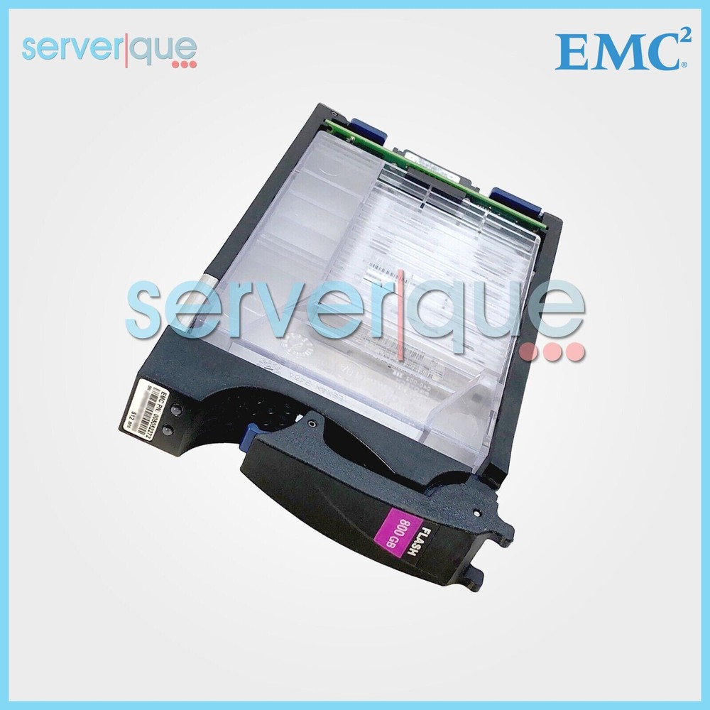 005052272 EMC Data Domain 800GB SAS Flash SSD for FS15 Disk Shelf 118000314-02