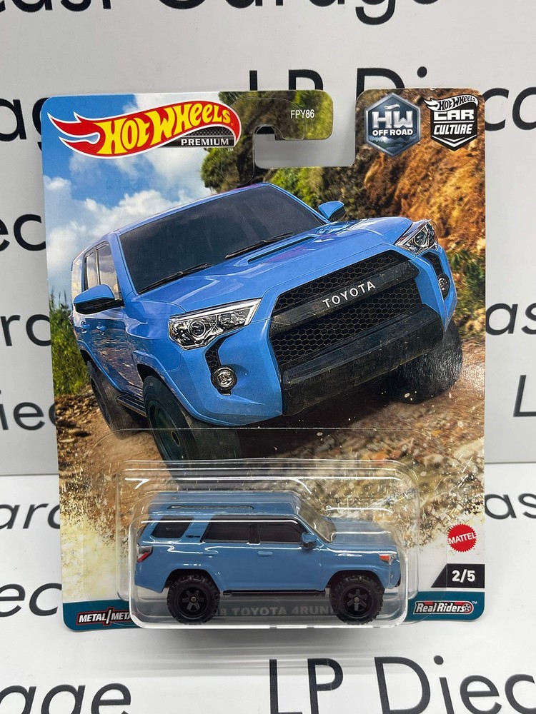 Hot Wheels 2018 Toyota 4Runner Calvary Blue 1:64 Diecast Offroad Vehicle