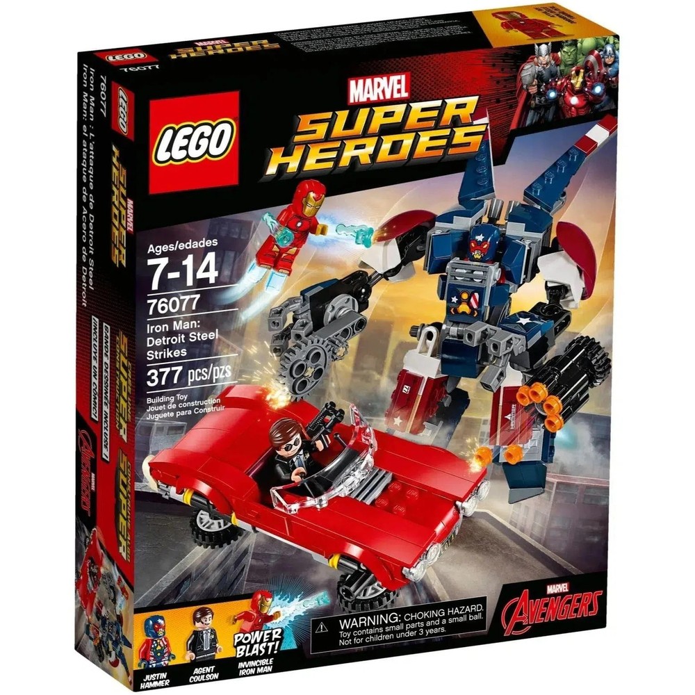 LEGO [Marvel Super Heroes] - Iron Man: Detroit Steel Strikes Building Set - Aven