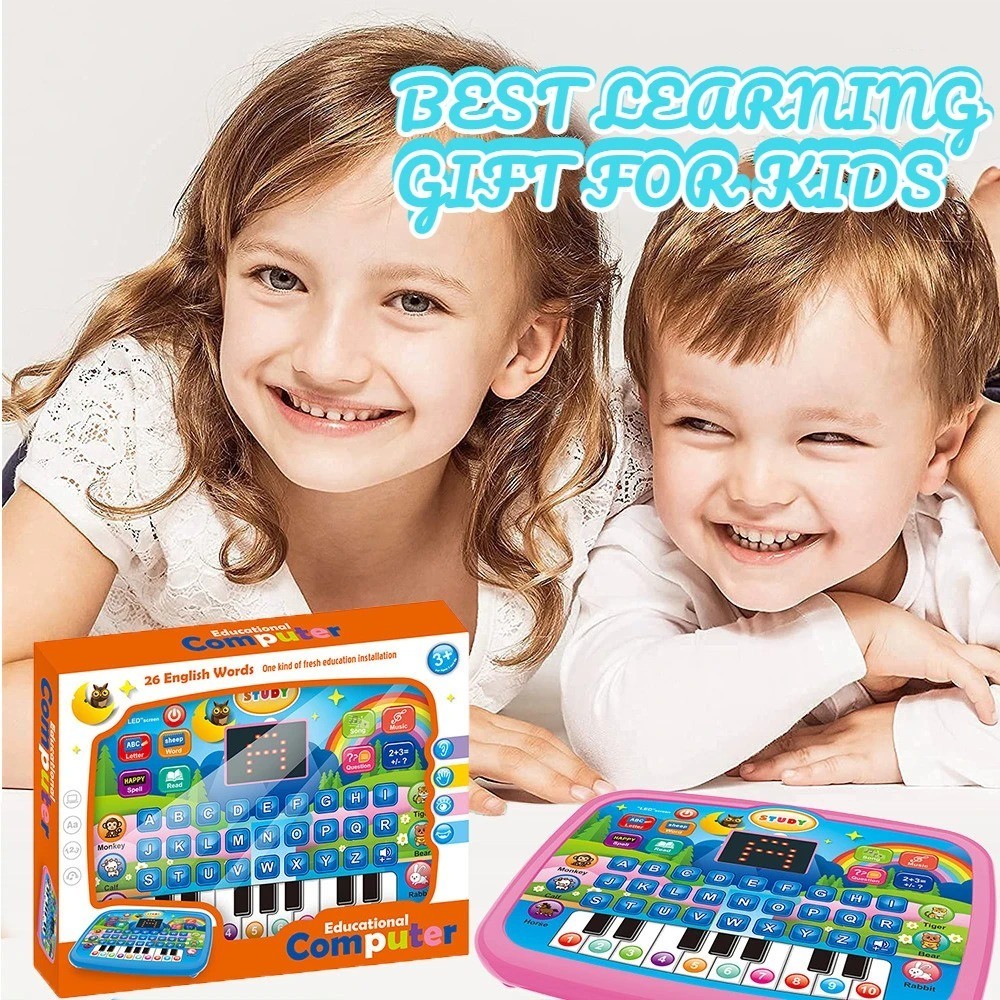 Educational Learning Tablet Toys for Kids Toddlers Age 1-6 Years Old Boys Girls