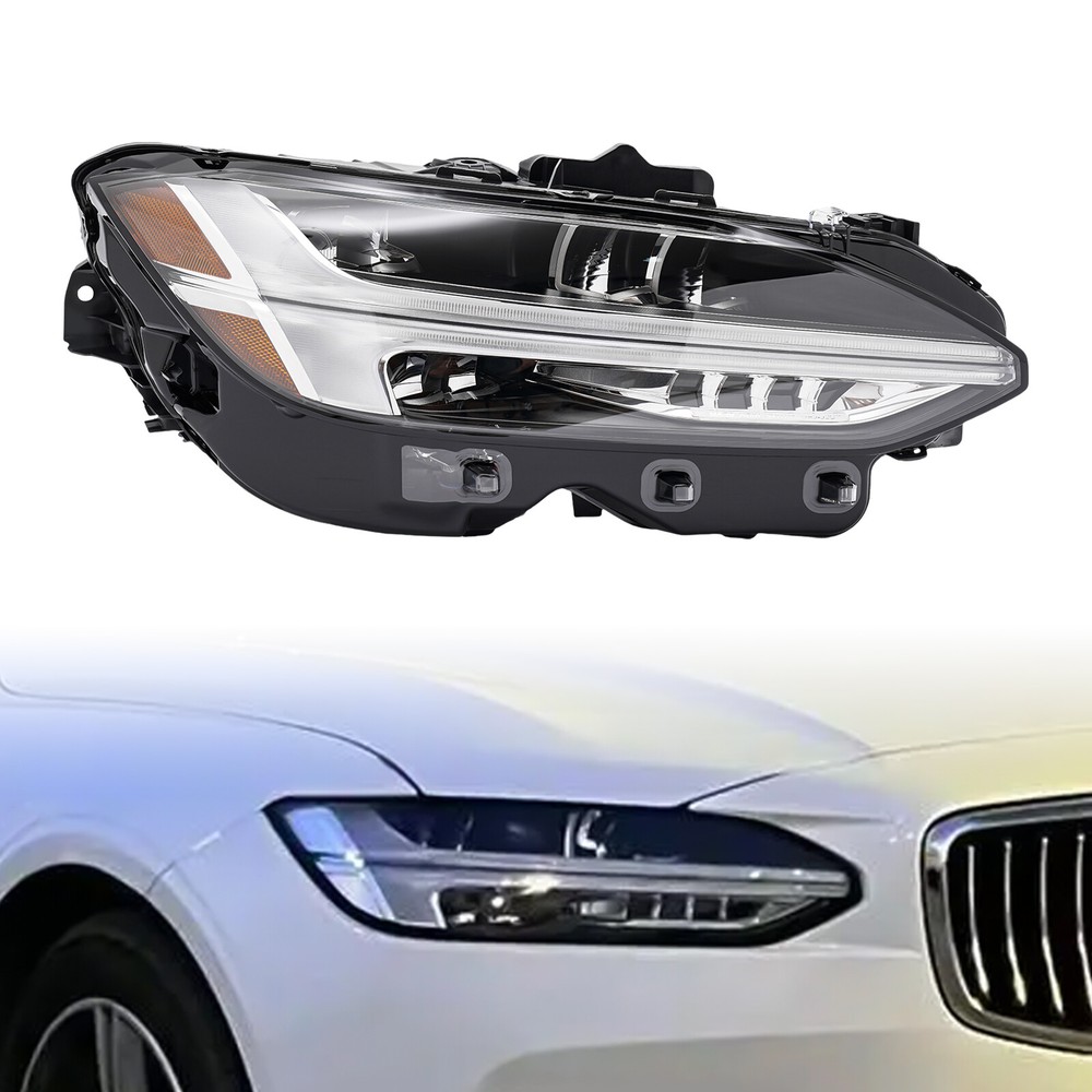 2018-2023 VOLVO Right LED Headlight Assembly 12V OE Replacement