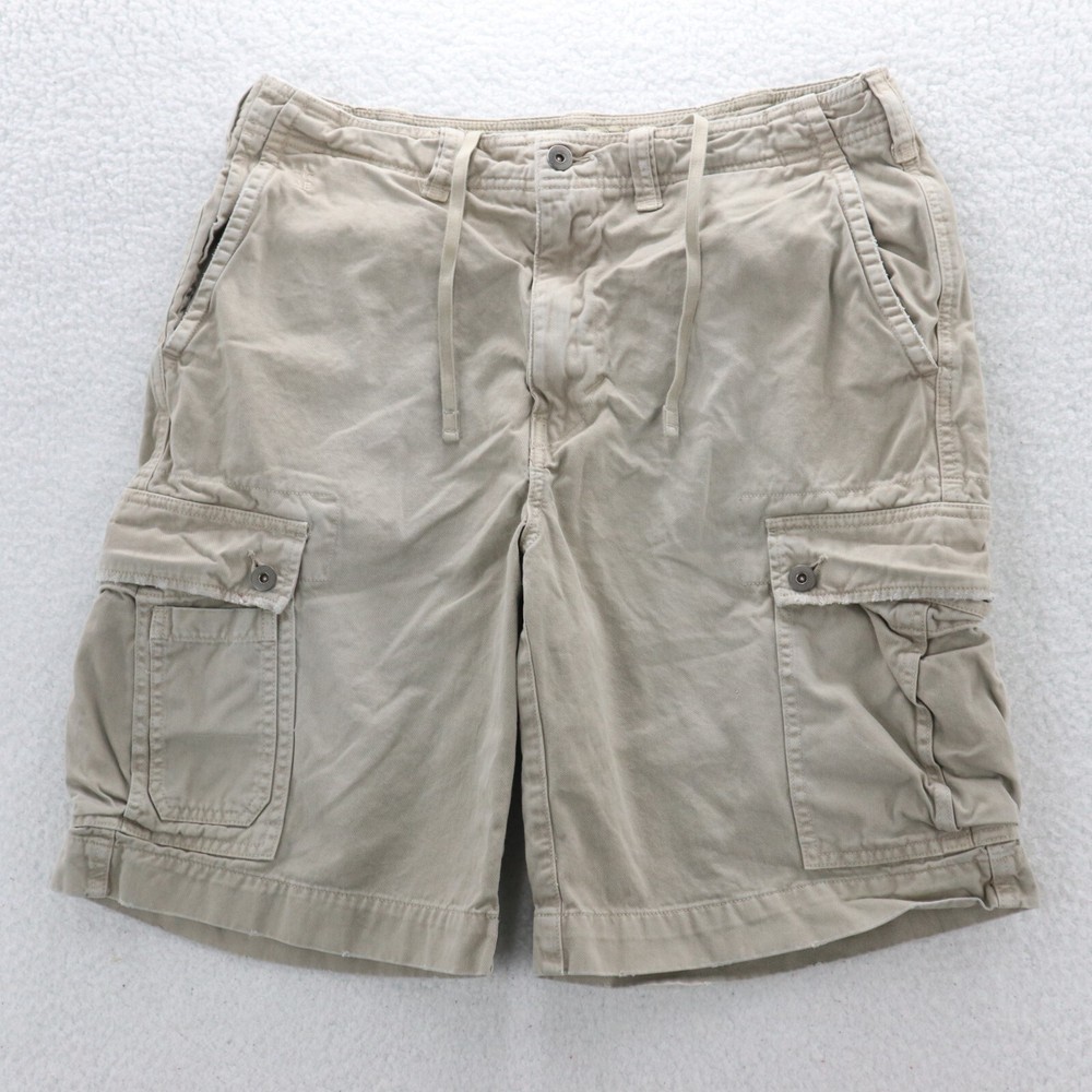 American Eagle Shorts Men's 34 Beige Cargo 10