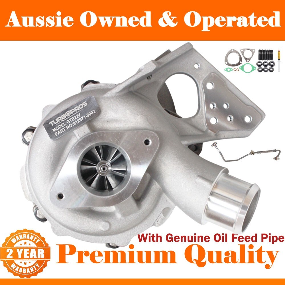 Ford Ranger 3.2L 2011-15 Billet Turbo Kit with Genuine Oil Feed Pipe