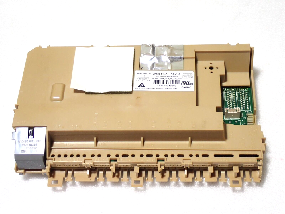 W10911471 GENUINE Whirlpool Dishwasher Control Board NEW