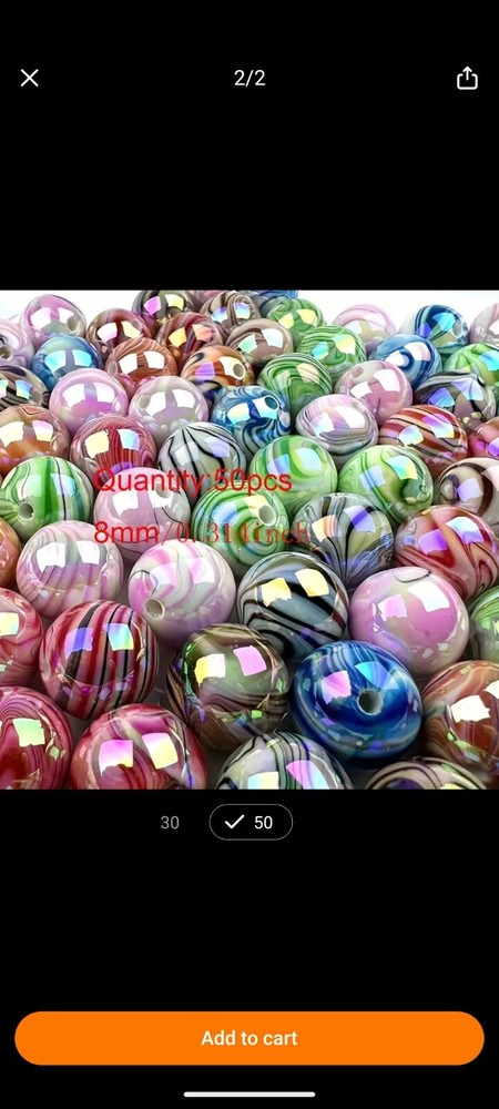 Custom Seasonal Jewelry with Glass Beads, Shells, and Epoxy, Made to Order-image